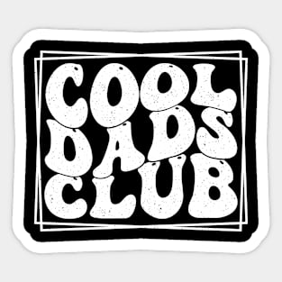 Cool dads club Sticker